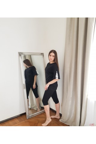 Костюм для дома из хлопка Toozz туника+лосины